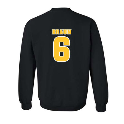 Arizona State - NCAA Men's Basketball : Connor Braun - Replica Shersey Crewneck Sweatshirt