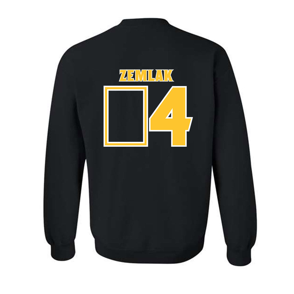Arizona State - NCAA Men's Ice Hockey : Austin Zemlak - Replica Shersey Crewneck Sweatshirt-1