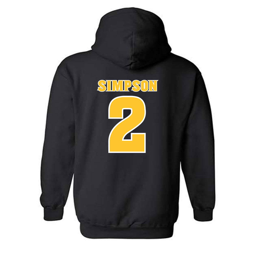 Arizona State - NCAA Women's Soccer : emilie simpson - Hooded Sweatshirt Replica Shersey