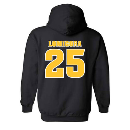 Arizona State - NCAA Women's Volleyball : Ella Lomigora - Replica Shersey Hooded Sweatshirt-1