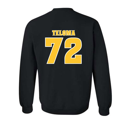 Arizona State - NCAA Football : Doughless Teloma - Replica Shersey Crewneck Sweatshirt-1