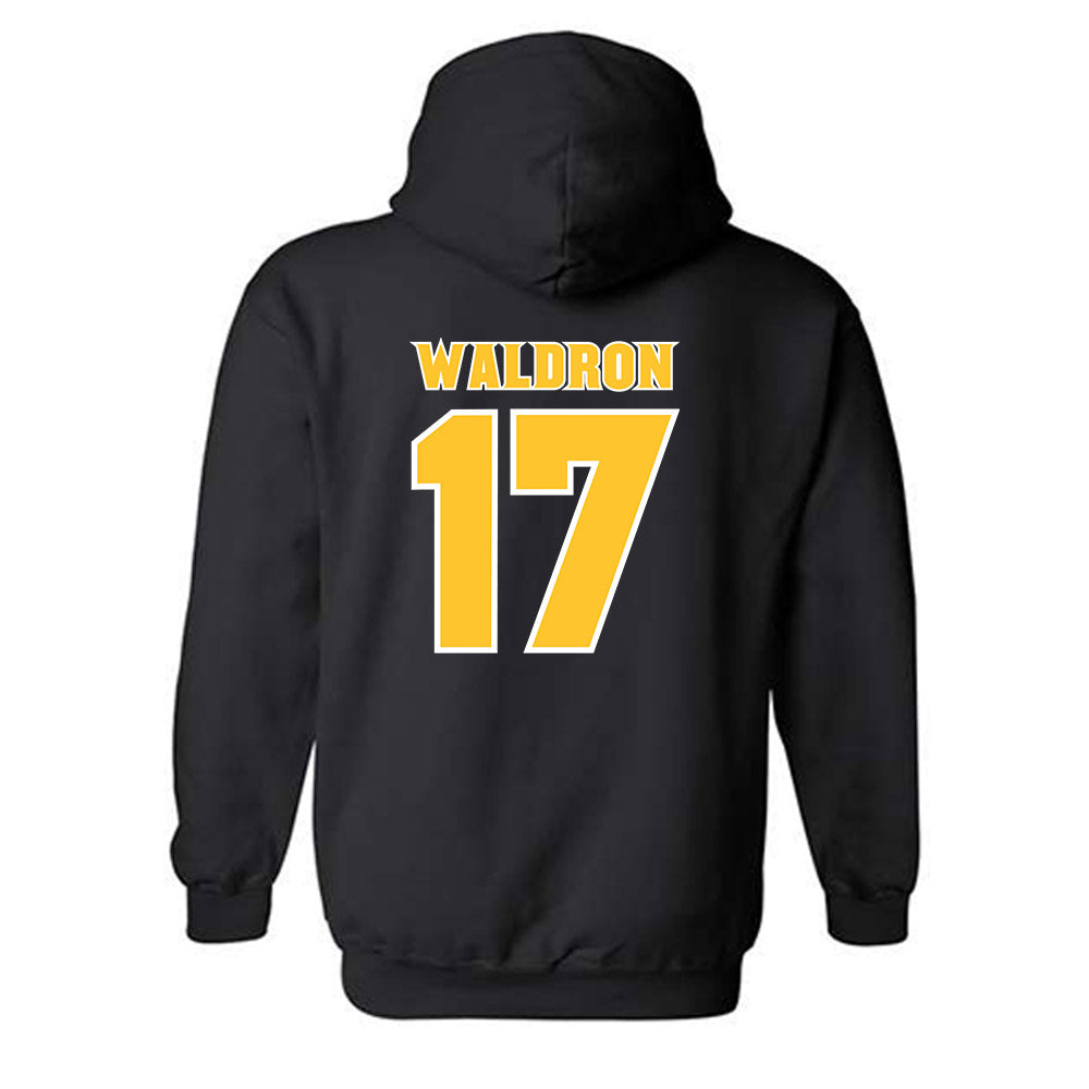 Arizona State - NCAA Men's Ice Hockey : John Waldron - Replica Shersey Hooded Sweatshirt-1