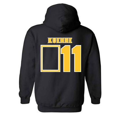 Arizona State - NCAA Men's Ice Hockey : Lincoln Kuehne - Replica Shersey Hooded Sweatshirt-1