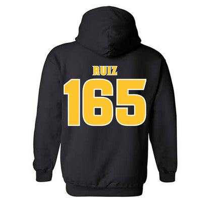 Arizona State - NCAA Wrestling : Nicco Ruiz - Replica Shersey Hooded Sweatshirt-1