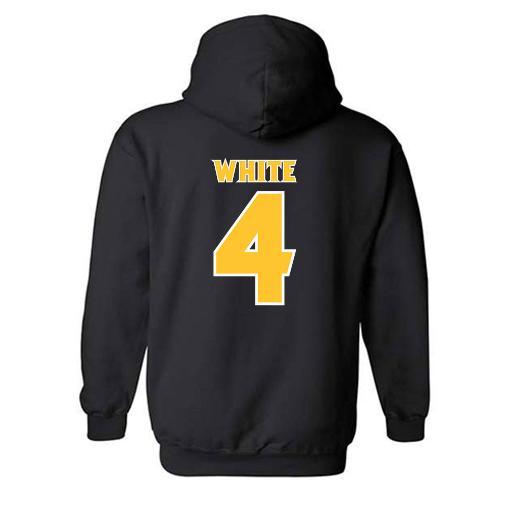 Arizona State - NCAA Beach Volleyball : Addy White - Replica Shersey Hooded Sweatshirt-1