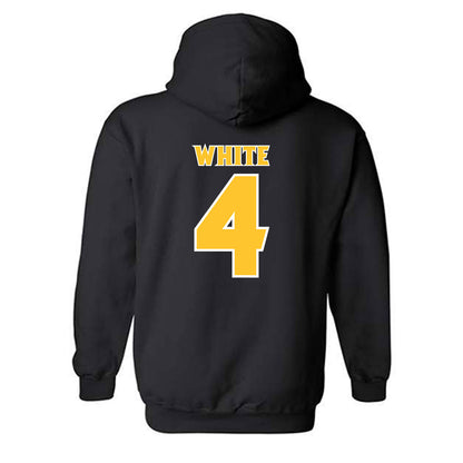 Arizona State - NCAA Beach Volleyball : Addy White - Replica Shersey Hooded Sweatshirt-1
