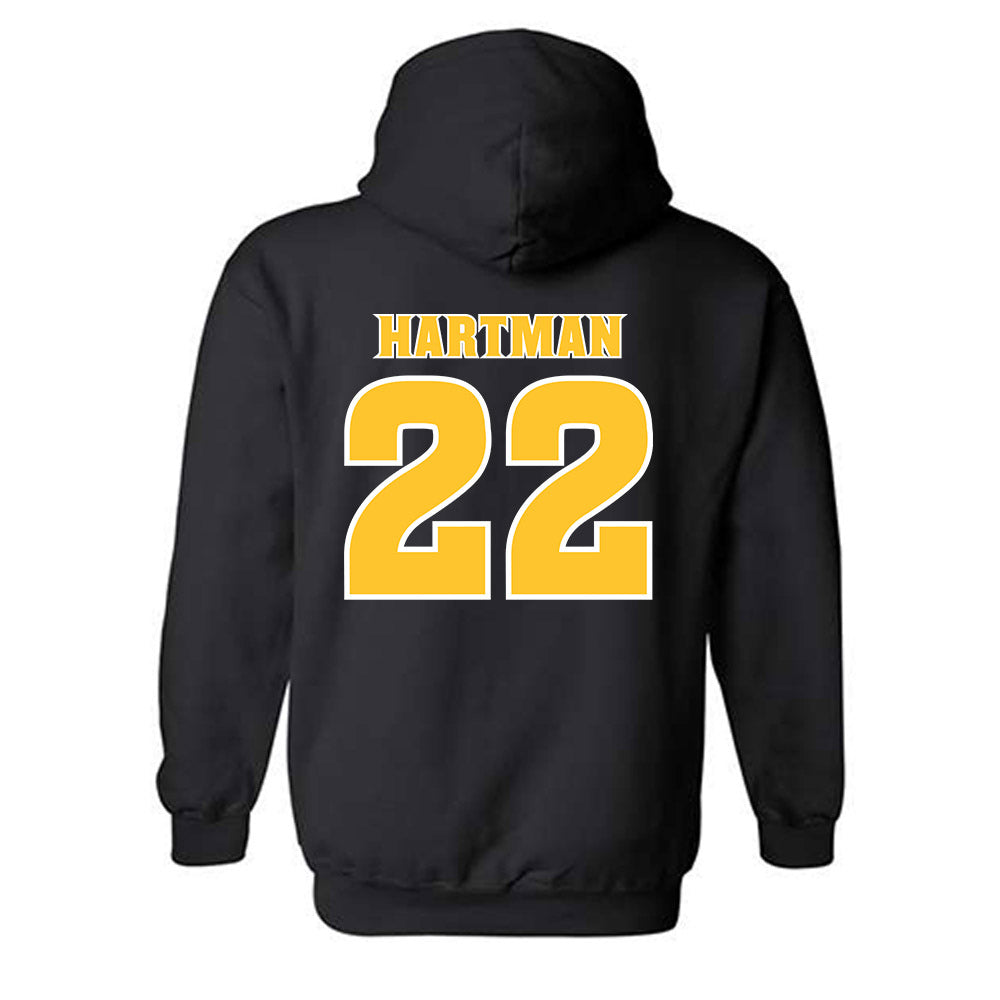 Arizona State - NCAA Women's Soccer : Oona Hartman - Replica Shersey Hooded Sweatshirt-1