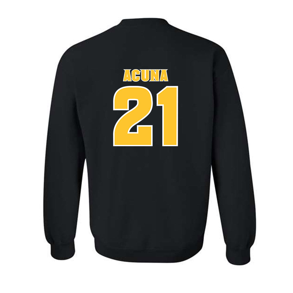 Arizona State - NCAA Softball : Yannixa Acuna - Replica Shersey Crewneck Sweatshirt-1