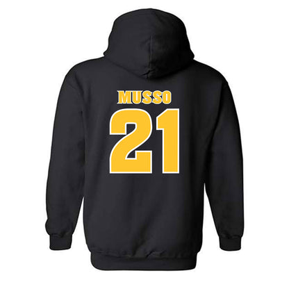 Arizona State - NCAA Baseball : Austin Musso - Replica Shersey Hooded Sweatshirt-1