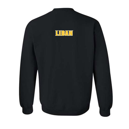 Arizona State - NCAA Men's Swimming & Diving : Caleb Liban - Crewneck Sweatshirt Replica Shersey