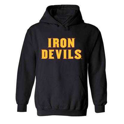 Arizona State - NCAA Wrestling : Cael Valencia - Replica Shersey Hooded Sweatshirt