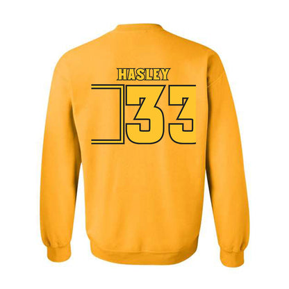 Arizona State - NCAA Men's Ice Hockey : Connor Hasley - Replica Shersey Crewneck Sweatshirt-1