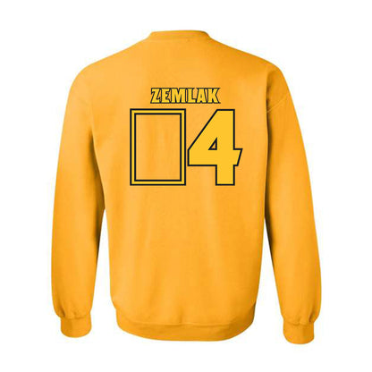 Arizona State - NCAA Men's Ice Hockey : Austin Zemlak - Replica Shersey Crewneck Sweatshirt-1