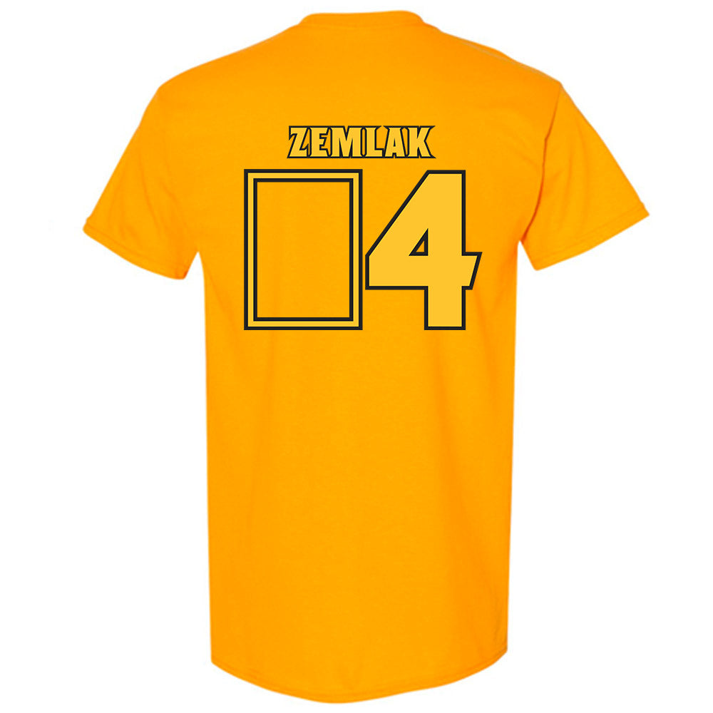 Arizona State - NCAA Men's Ice Hockey : Austin Zemlak - Replica Shersey T-Shirt-1