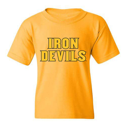 Arizona State - NCAA Baseball : Alec Belardes - Youth T-Shirt Replica Shersey