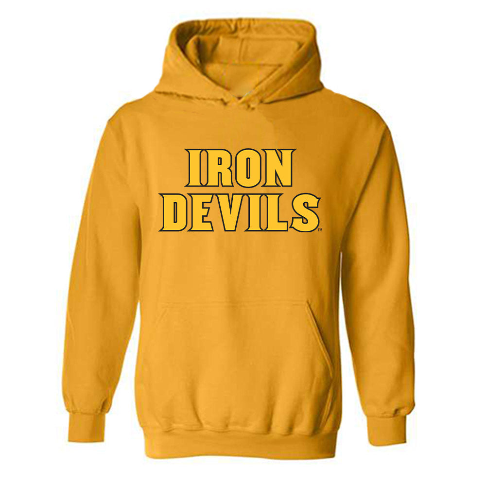 Arizona State - NCAA Men's Ice Hockey : Austin Zemlak - Replica Shersey Hooded Sweatshirt-0