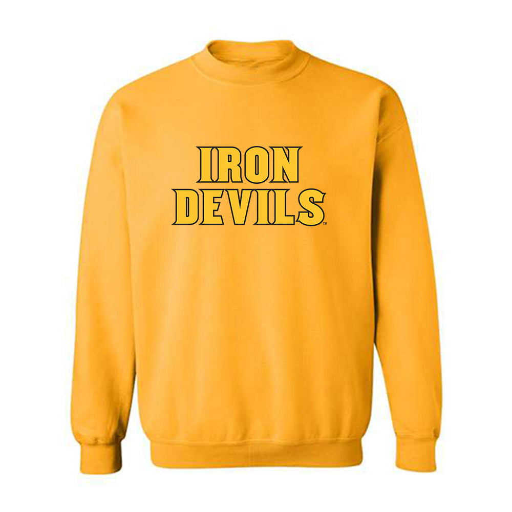 Arizona State - NCAA Men's Ice Hockey : Samuel Urban - Replica Shersey Crewneck Sweatshirt-0