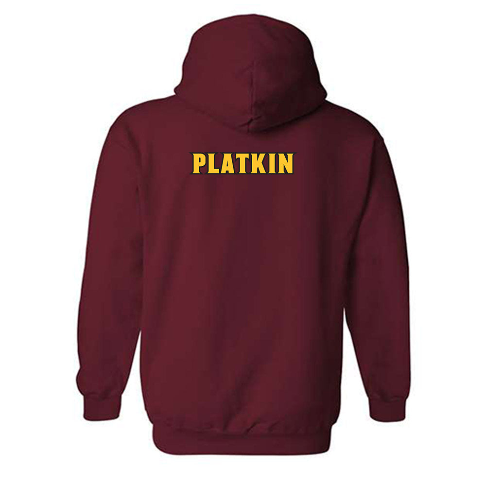 Arizona State - NCAA Women's Gymnastics : Tiara Platkin - Replica Shersey Hooded Sweatshirt