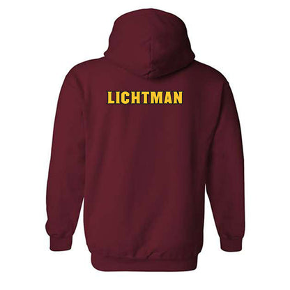 Arizona State - NCAA Women's Gymnastics : Caroline Lichtman - Replica Shersey Hooded Sweatshirt