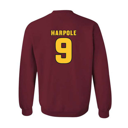 Arizona State - NCAA Football : Cameron Harpole - Replica Shersey Crewneck Sweatshirt-1