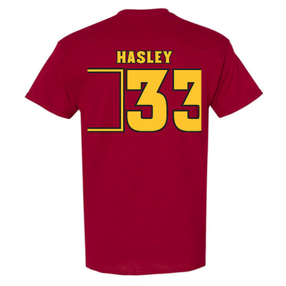 Arizona State - NCAA Men's Ice Hockey : Connor Hasley - Replica Shersey T-Shirt-1