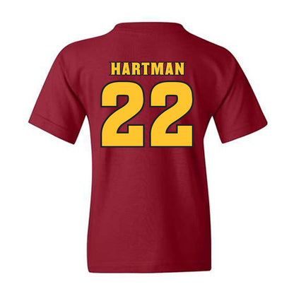 Arizona State - NCAA Women's Soccer : Oona Hartman - Replica Shersey Youth T-Shirt-1