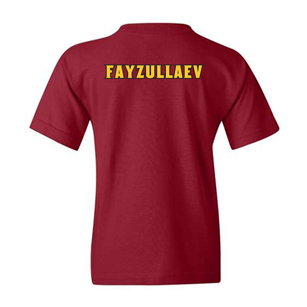 Arizona State - NCAA Wrestling : Azizbek Fayzullaev - Replica Shersey Youth T-Shirt-1