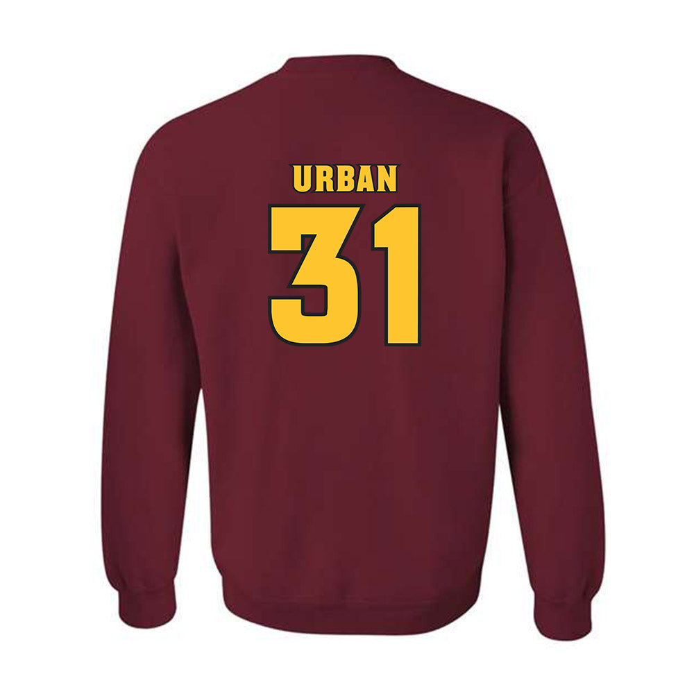 Arizona State - NCAA Men's Ice Hockey : Samuel Urban - Replica Shersey Crewneck Sweatshirt-1