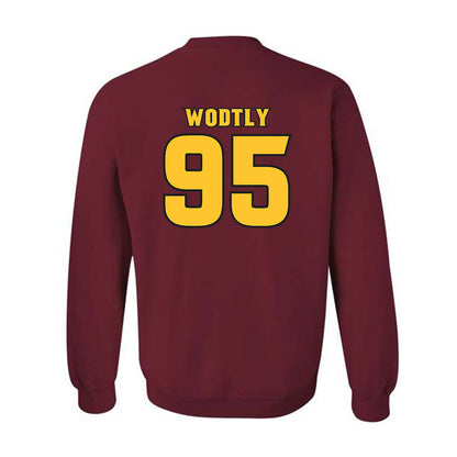 Arizona State - NCAA Football : Justin Wodtly - Replica Shersey Crewneck Sweatshirt