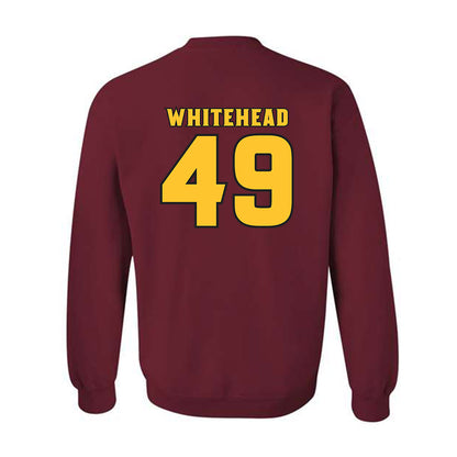 Arizona State - NCAA Men's Ice Hockey : Braxton Whitehead - Replica Shersey Crewneck Sweatshirt-1