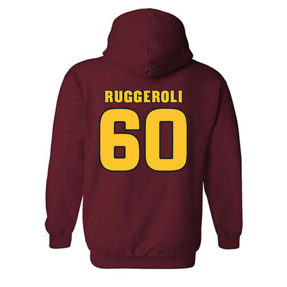 Arizona State - NCAA Football : Alexander Ruggeroli - Replica Shersey Hooded Sweatshirt-1