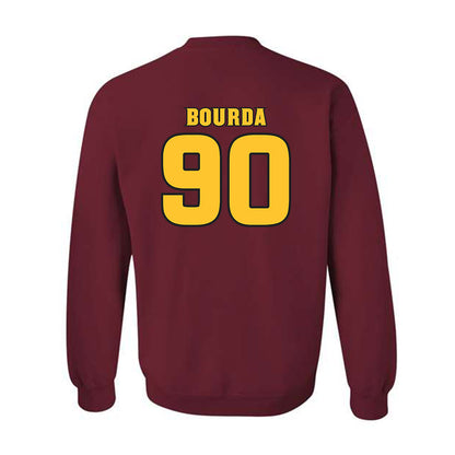 Arizona State - NCAA Football : Kyran Bourda - Replica Shersey Crewneck Sweatshirt