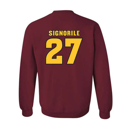 Arizona State - NCAA Women's Lacrosse : Maddy Signorile - Replica Shersey Crewneck Sweatshirt