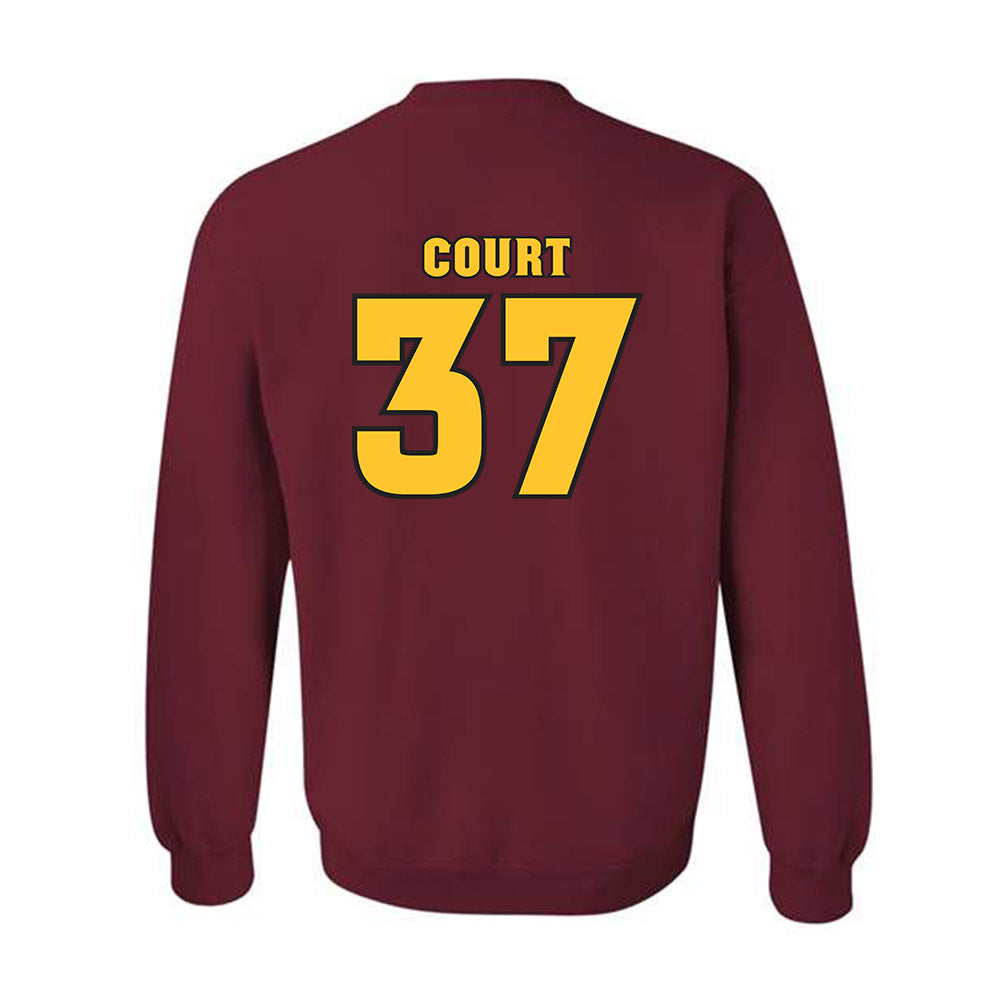 Arizona State - NCAA Men's Ice Hockey : Sam Court - Replica Shersey Crewneck Sweatshirt