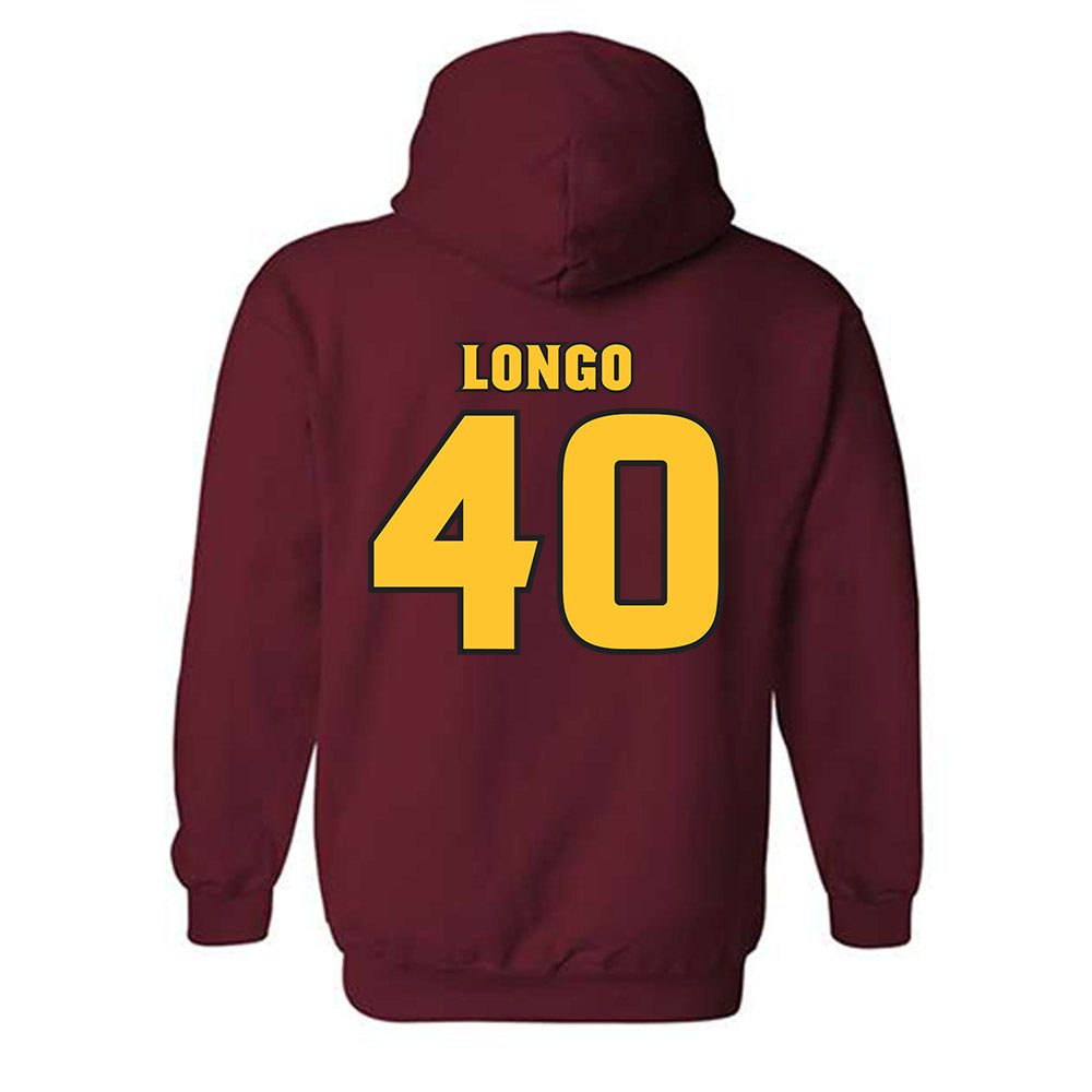 Arizona State - NCAA Women's Lacrosse : Angelina Longo - Replica Shersey Hooded Sweatshirt