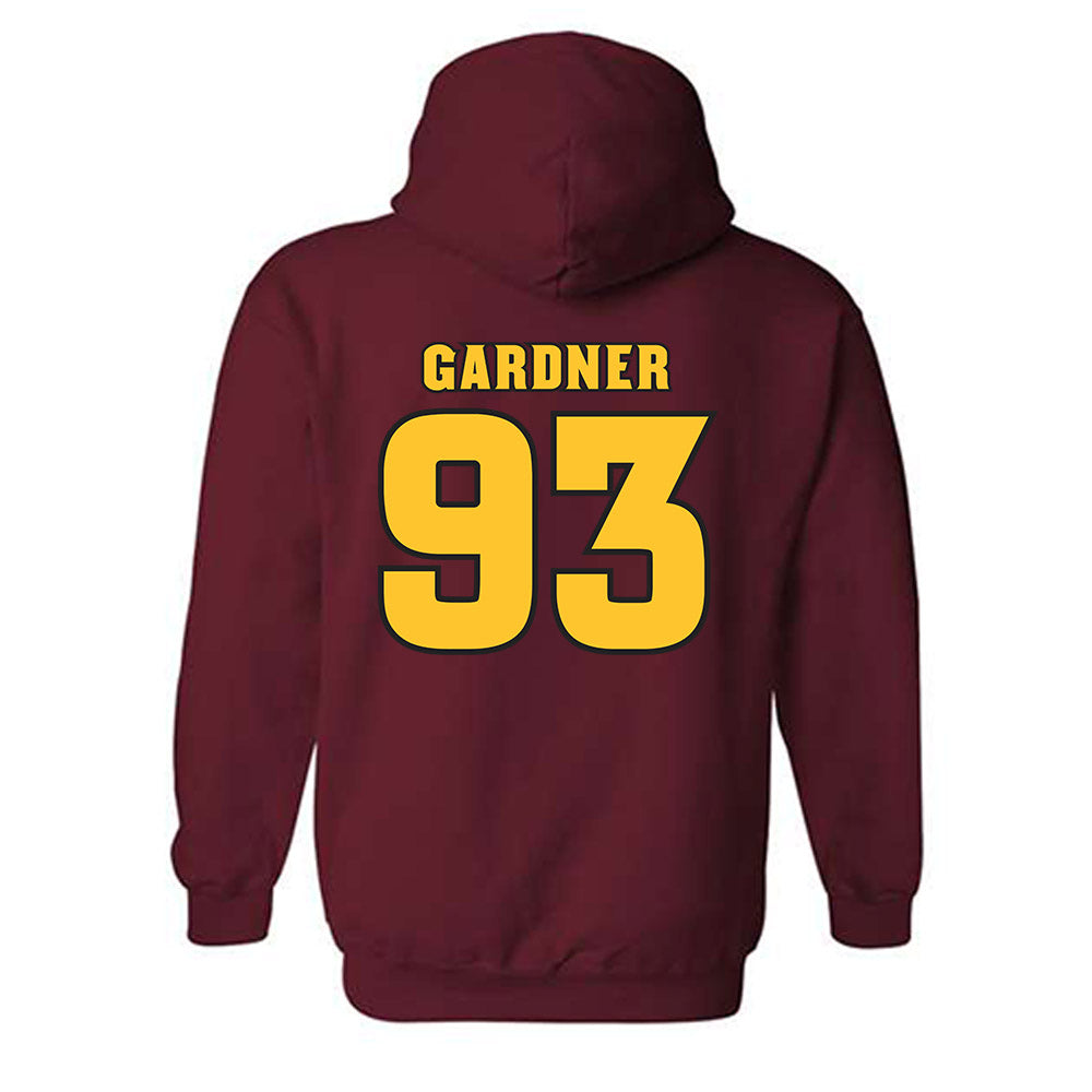 Arizona State - NCAA Football : My'Keil Gardner - Replica Shersey Hooded Sweatshirt-1