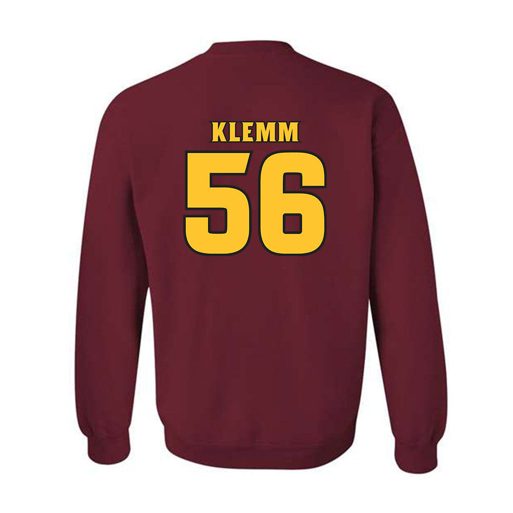 Arizona State - NCAA Football : Jalen Klemm - Replica Shersey Crewneck Sweatshirt