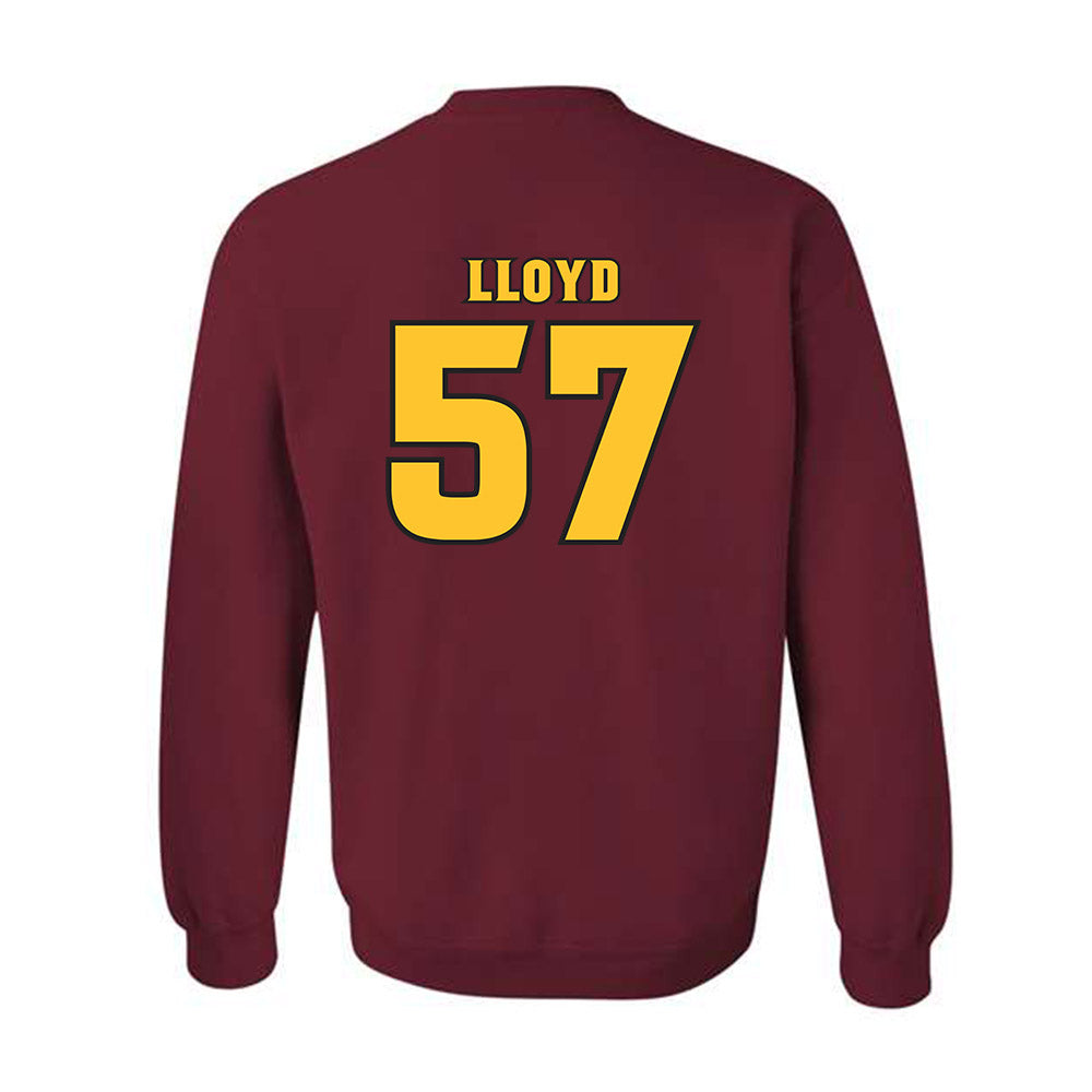 Arizona State - NCAA Football : Brandon Lloyd - Replica Shersey Crewneck Sweatshirt-1