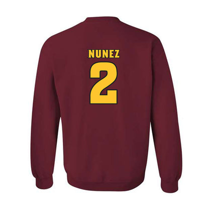 Arizona State - NCAA Men's Basketball : Austin Nunez - Replica Shersey Crewneck Sweatshirt