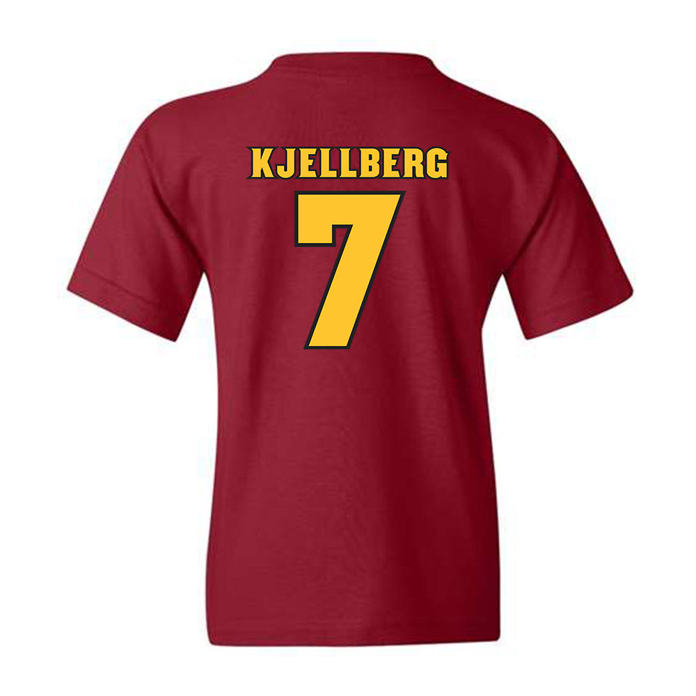 Arizona State - NCAA Men's Ice Hockey : Joel Kjellberg - Replica Shersey Youth T-Shirt