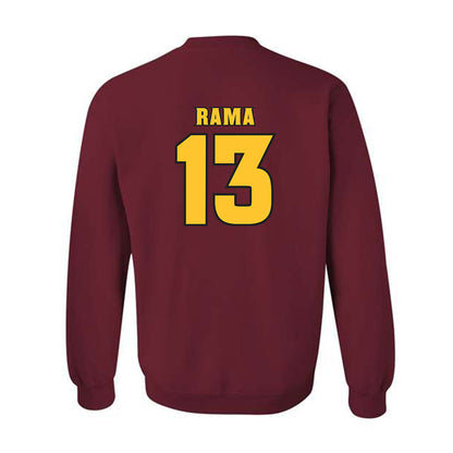 Arizona State - NCAA Women's Volleyball : Piper Rama - Replica Shersey Crewneck Sweatshirt