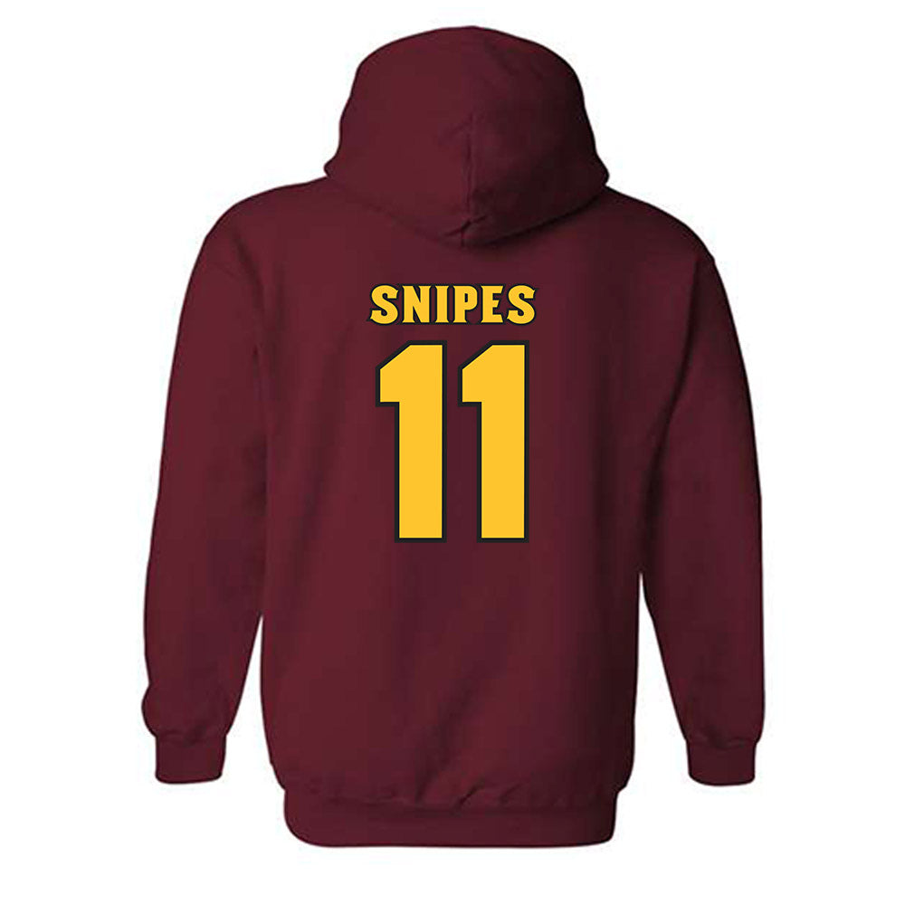 Arizona State - NCAA Beach Volleyball : Elsa Snipes - Replica Shersey Hooded Sweatshirt