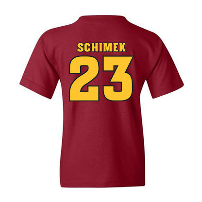 Arizona State - NCAA Men's Ice Hockey : Bennett Schimek - Replica Shersey Youth T-Shirt