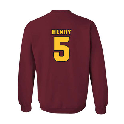 Arizona State - NCAA Women's Volleyball : Sydney Henry - Replica Shersey Crewneck Sweatshirt-1