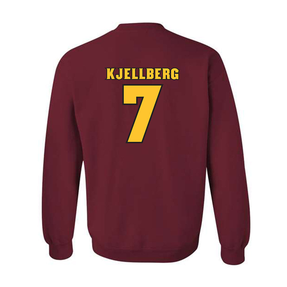 Arizona State - NCAA Men's Ice Hockey : Joel Kjellberg - Replica Shersey Crewneck Sweatshirt