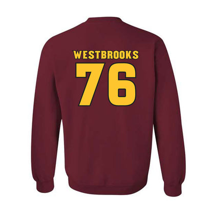 Arizona State - NCAA Football : Champ Westbrooks - Replica Shersey Crewneck Sweatshirt-1