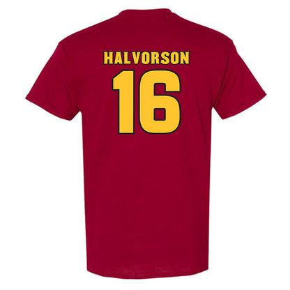 Arizona State - NCAA Baseball : Wyatt Halvorson - Replica Shersey T-Shirt-1