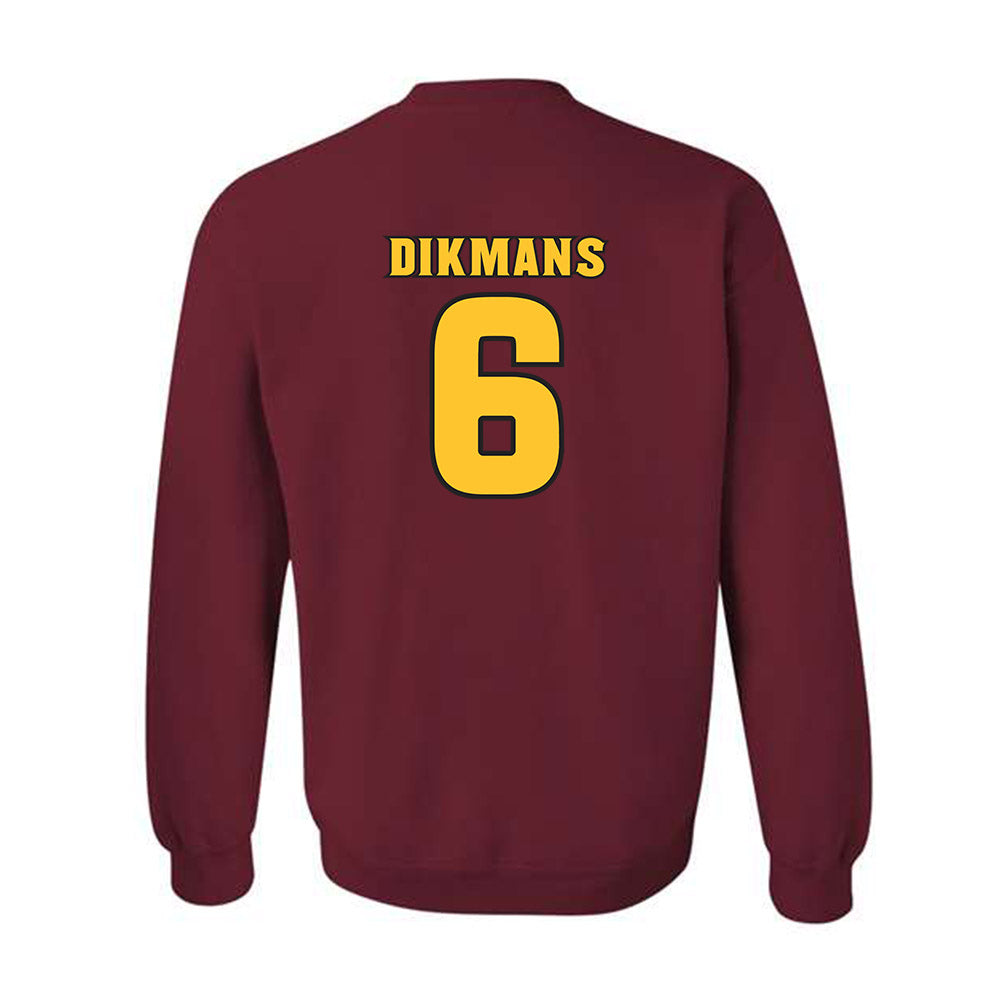 Arizona State - NCAA Women's Water Polo : Jasmijn Dikmans - Replica Shersey Crewneck Sweatshirt-1
