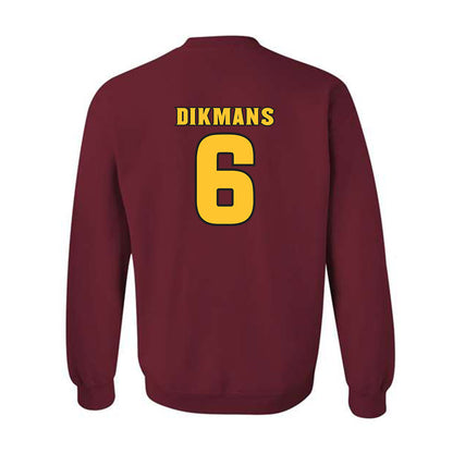 Arizona State - NCAA Women's Water Polo : Jasmijn Dikmans - Replica Shersey Crewneck Sweatshirt-1