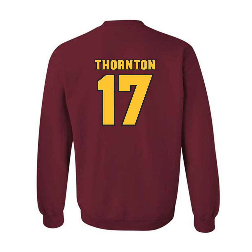 Arizona State - NCAA Women's Lacrosse : Anna Thornton - Replica Shersey Crewneck Sweatshirt